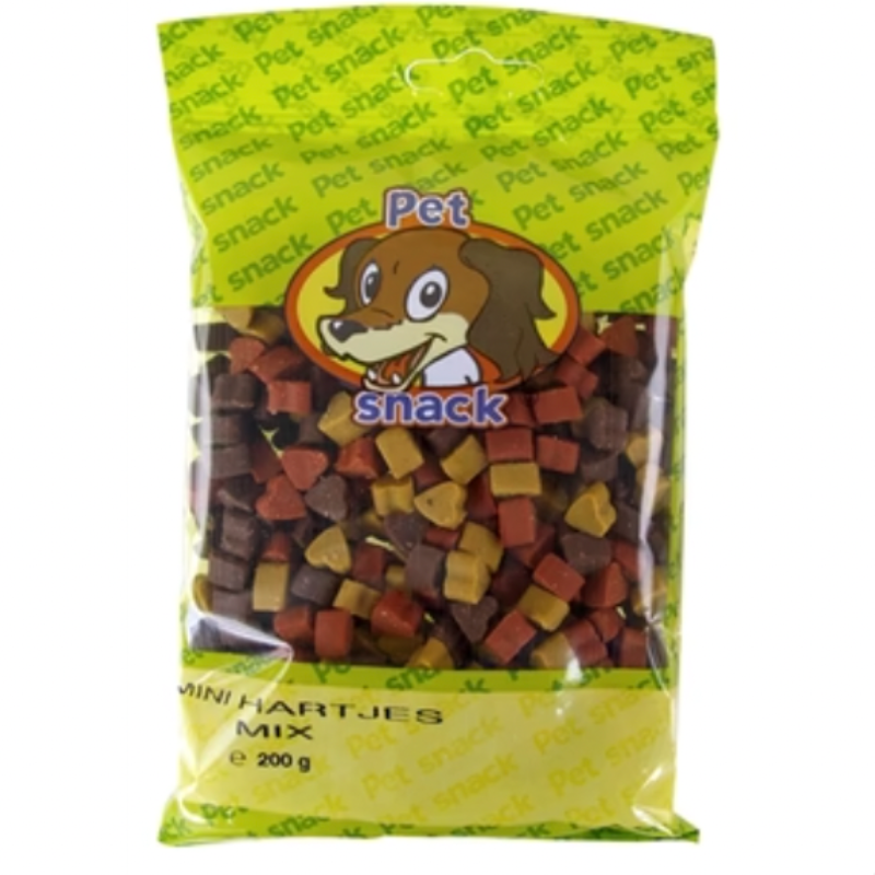 Petsnack Haustier-Snack Mini-Herzmischung 14x200g